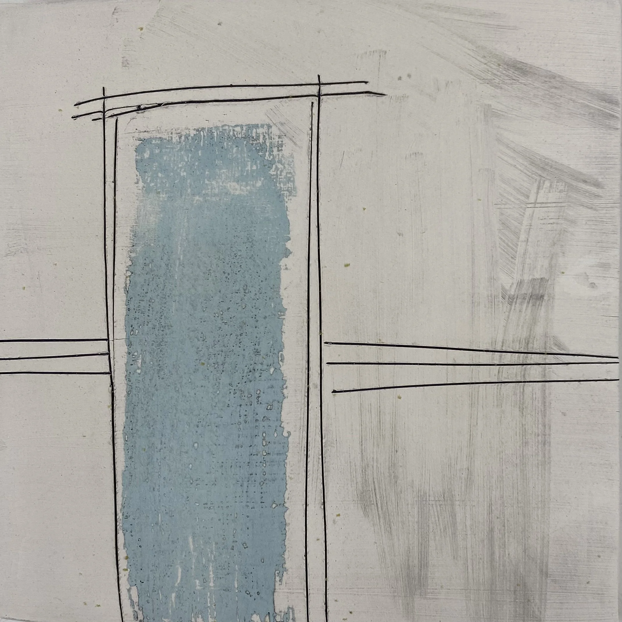 bisque fired test tile