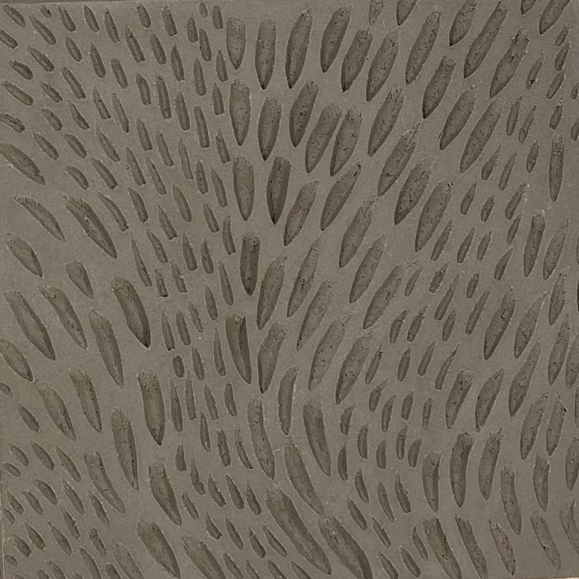 unfired test tile