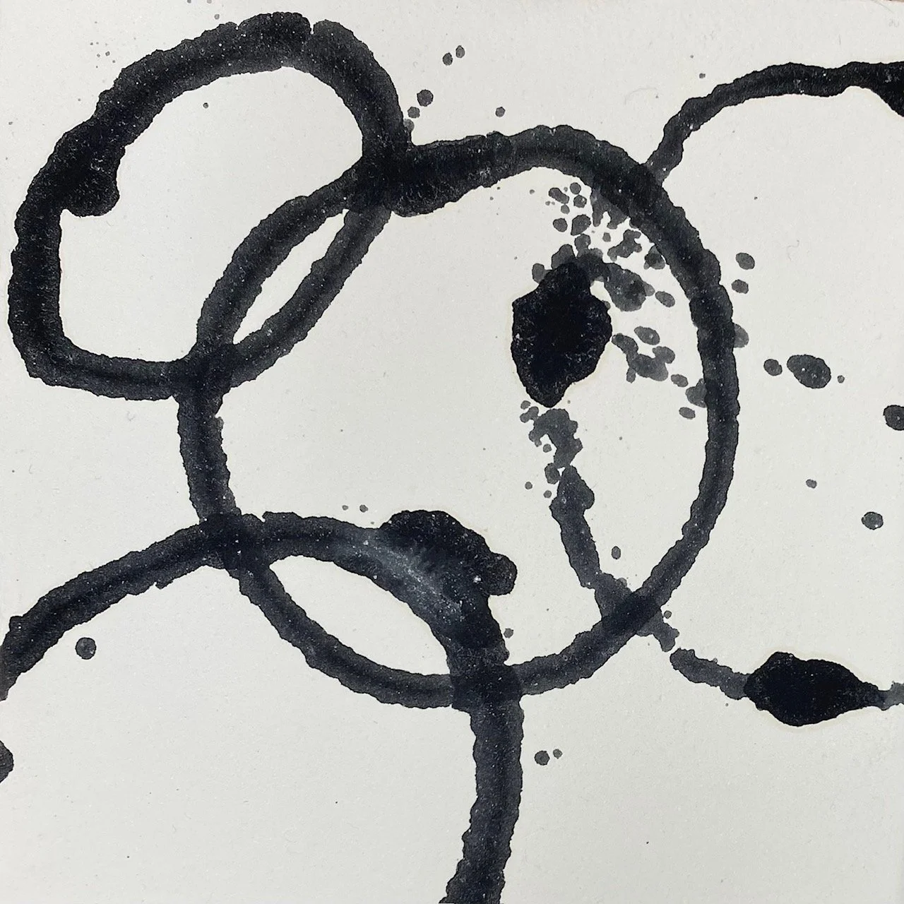 unfired oxide on titanium white