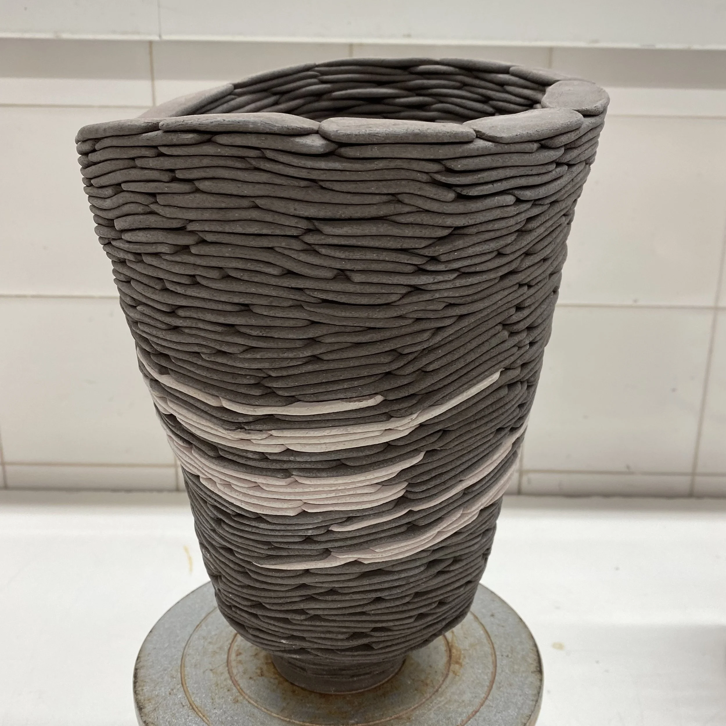 bisque fired form 27