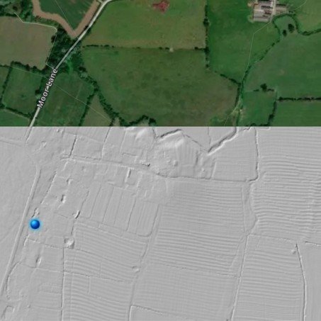 LiDAR view of Sawbridge