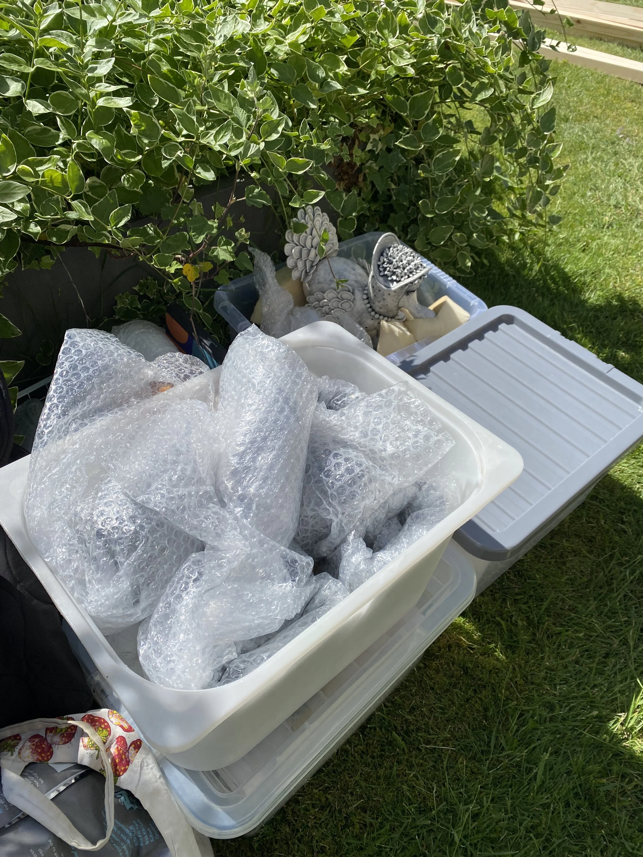 setting up at Ceramic Wales
