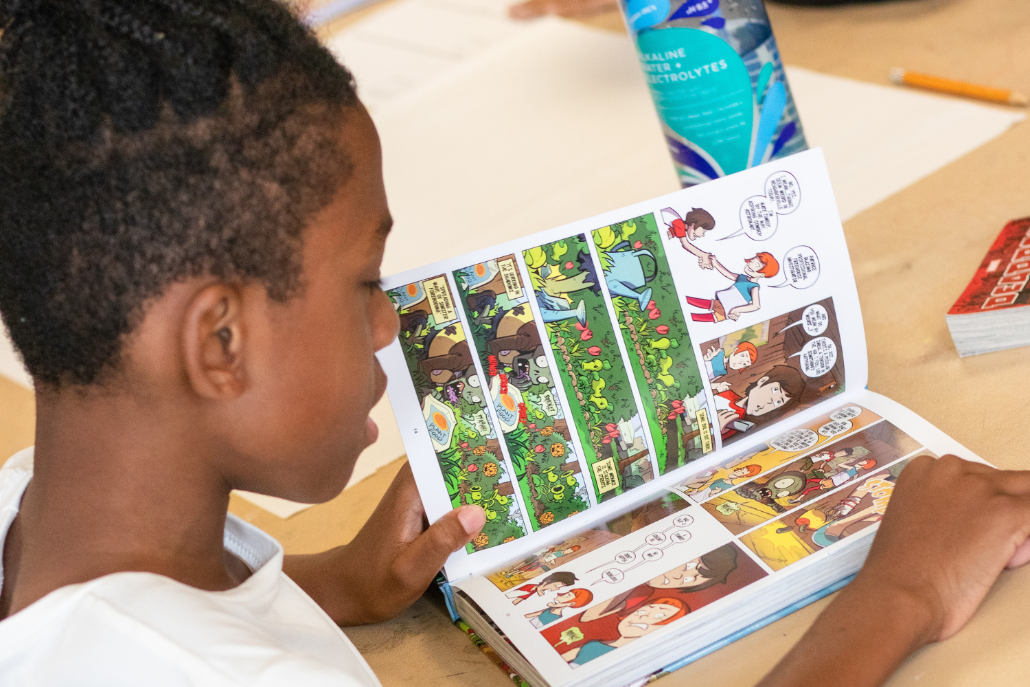 Comics are drawing kids into reading in Eastwick