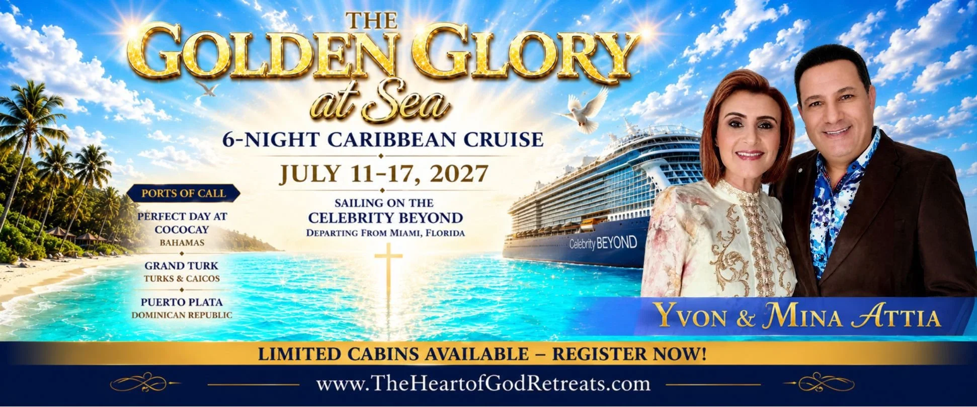 The Golden Glory at Sea