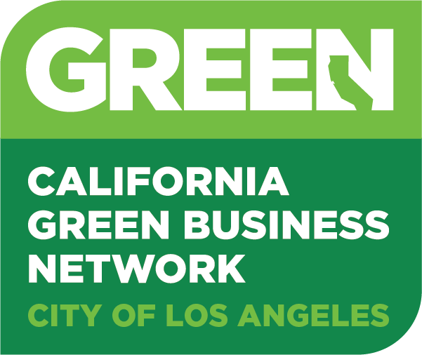 California Green Business Network certified badge for Laundry Pop, City of Los Angeles