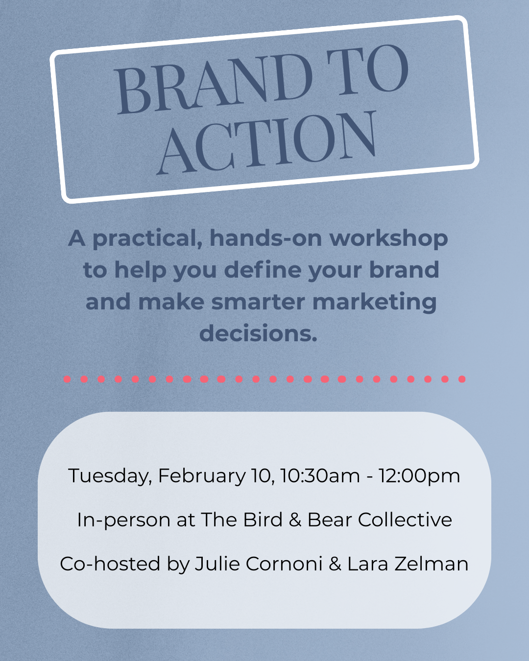 Marketing Essentials: Brand to Action