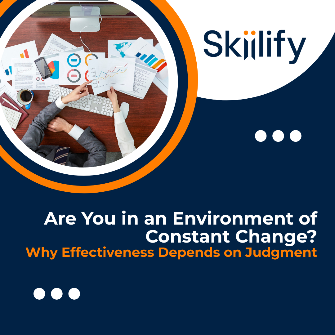 Are You in an Environment of Constant Change?&nbsp; 