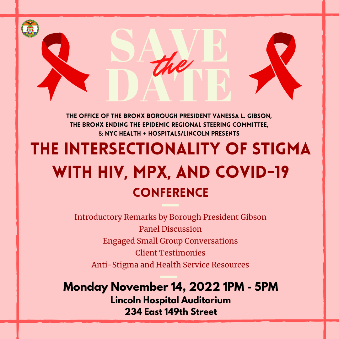 Save the Date! Intersectionality of Stigma with HIV, MPX, and COVID-19 ...