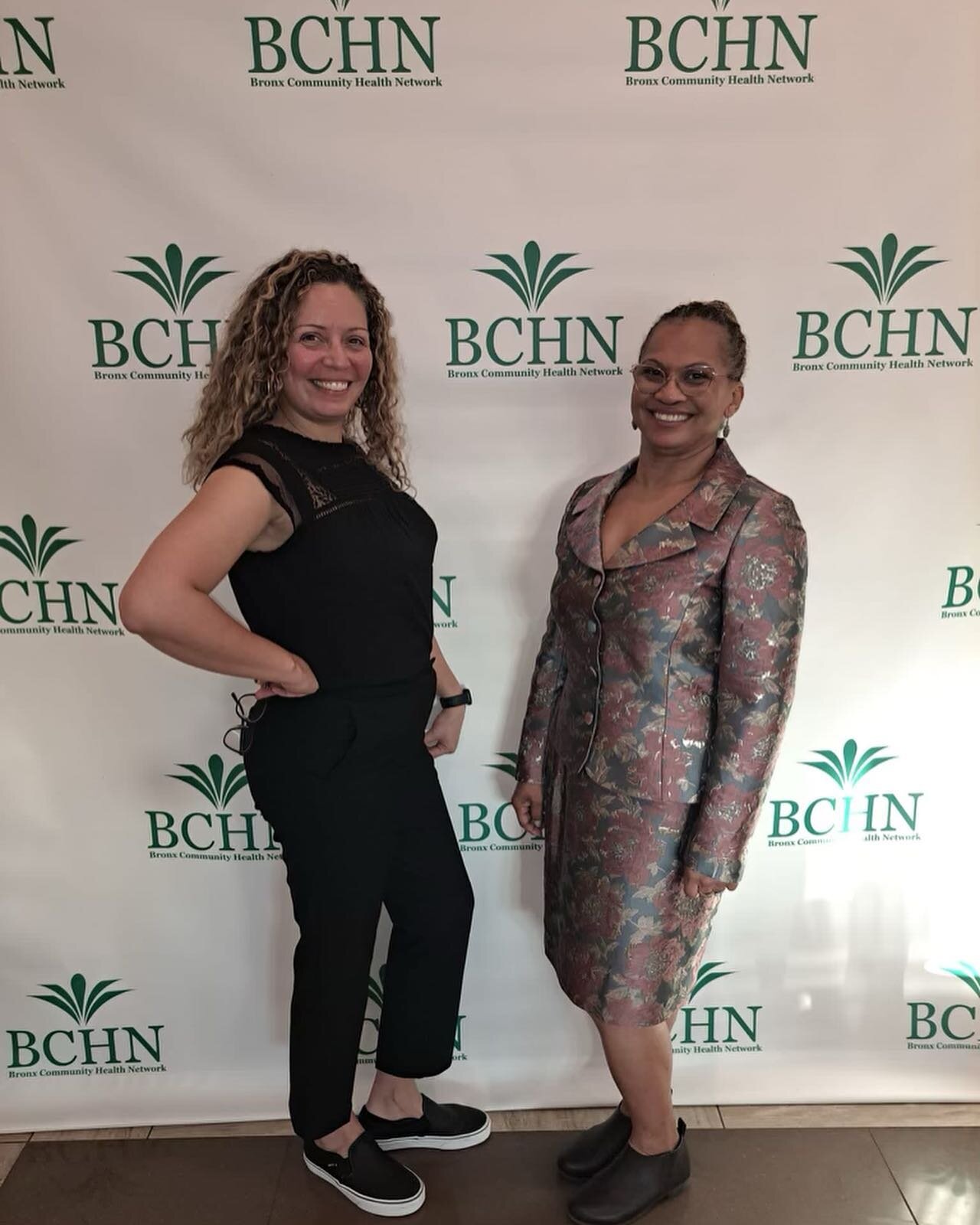 TBHL Administrative Director Shirley P. Leyro and Community Health Educator Eleaquina Fabian are at the annual meeting for the Bronx Community Health Network. 

@bchnhealth is committed to improving the health and well-being of our Bronx community. T