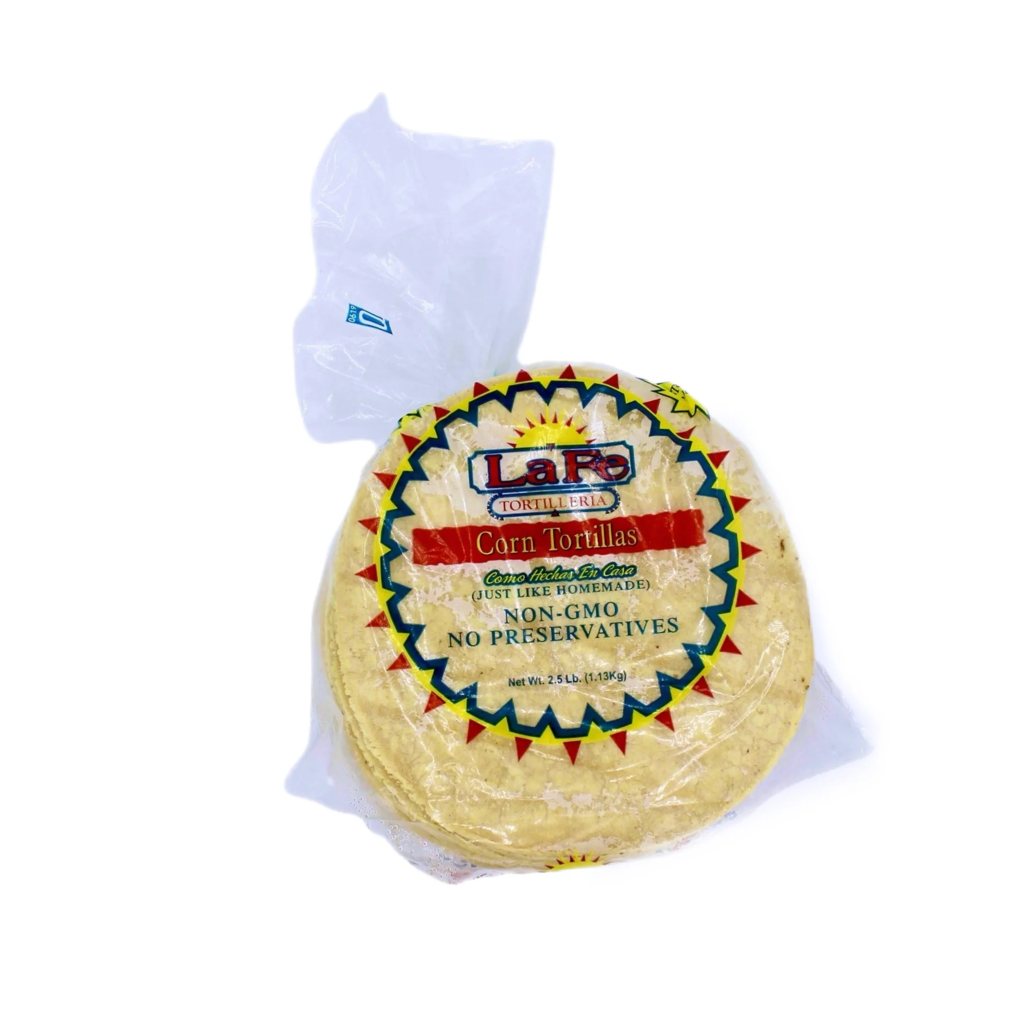 Corn Tortillas Stone Ground No Preservatives — La Fe Tortilleria