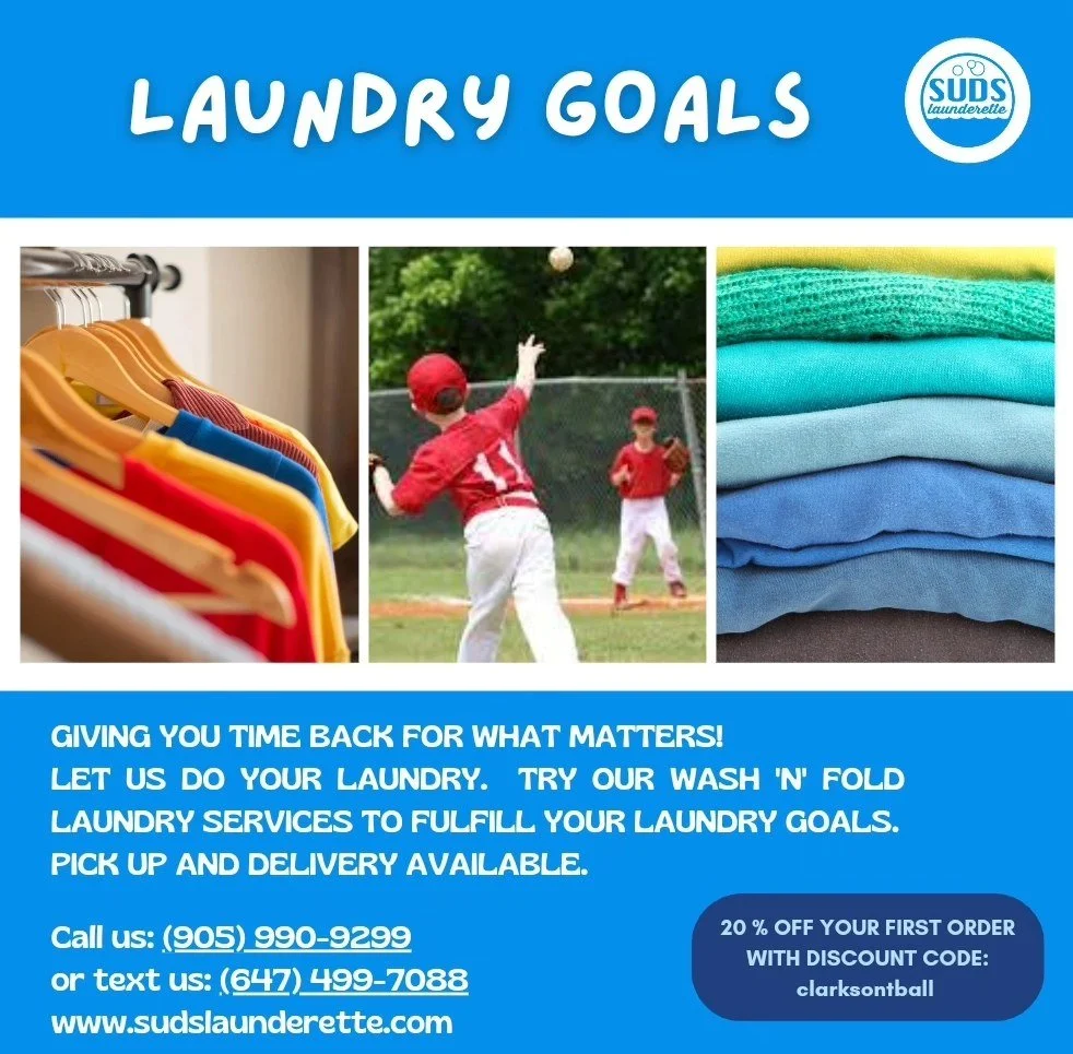 Giving you time back for what matters! 

Let us do your laundry.  Try our wash and fold laundry services to fulfill your laundry goals. Pick up and delivery available. 

#laundrylife #laundrydeals #wash #washnfold #portcrediabia #portcreditlaundry #s