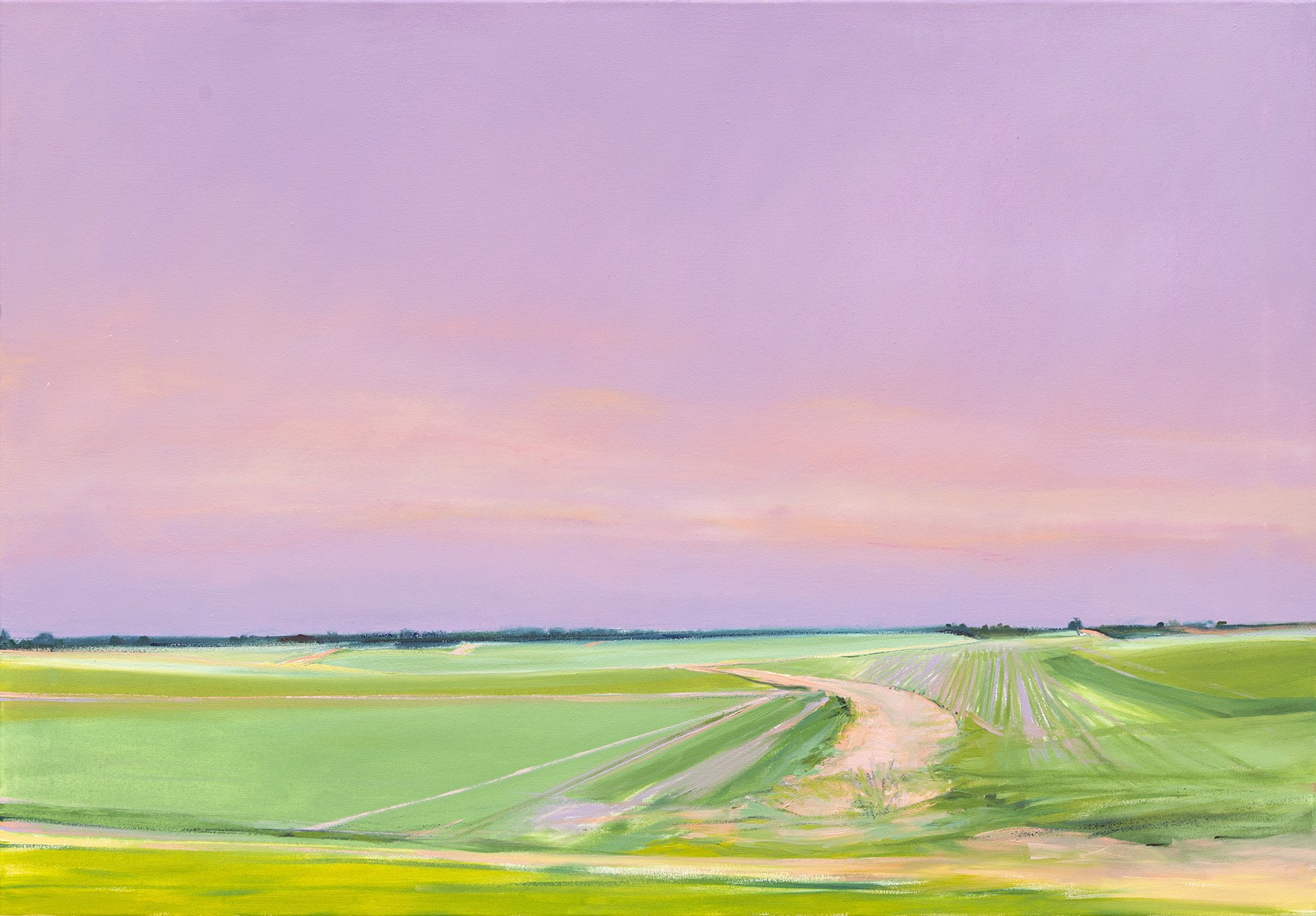 Magenta Light | Framed Reproduction