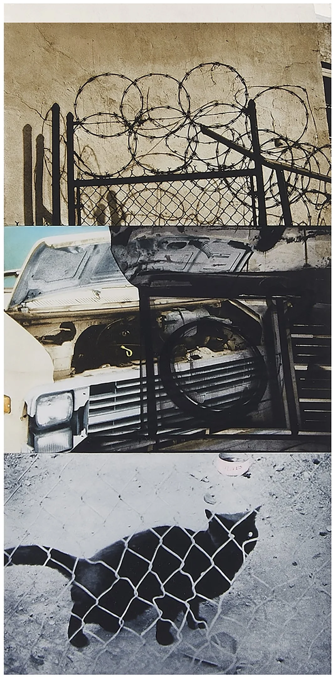 Street Sounds East, PP, Ed./41, 1995, Photogravure in colors on Gampi Chine Colle to Arches En Tout Cas paper with full margins, 34 x 16.625"