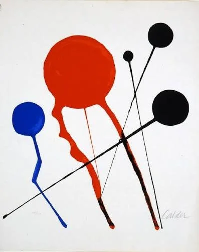 Composition (Balloons), Ed. 147/200, color litho, 22 x 19.75 in.