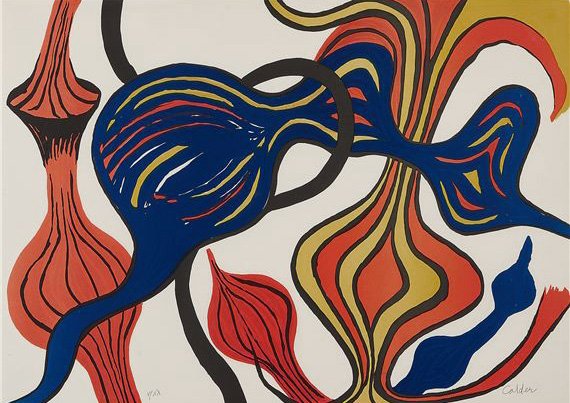 Galatic System, Ed. 11/175, 1974, lithograph, 20.25 x 28.5 in.