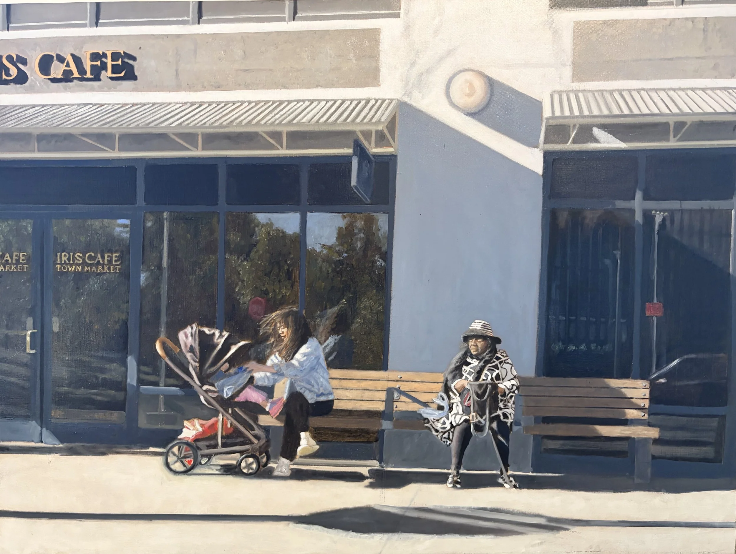 Brooklyn Heights, 2026, oil on linen, 30 x 40 in.