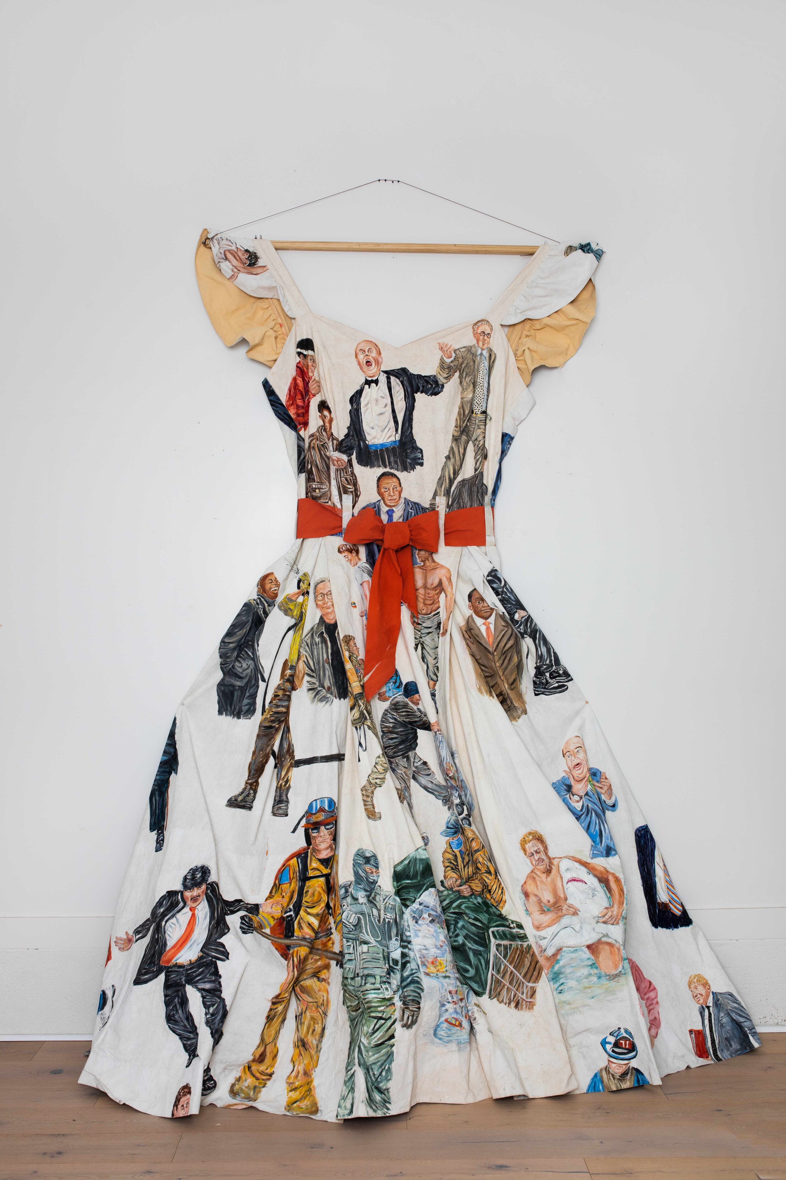 Prom Dress, 2021
oil paint on sewn canvas
120 x 70 in.
