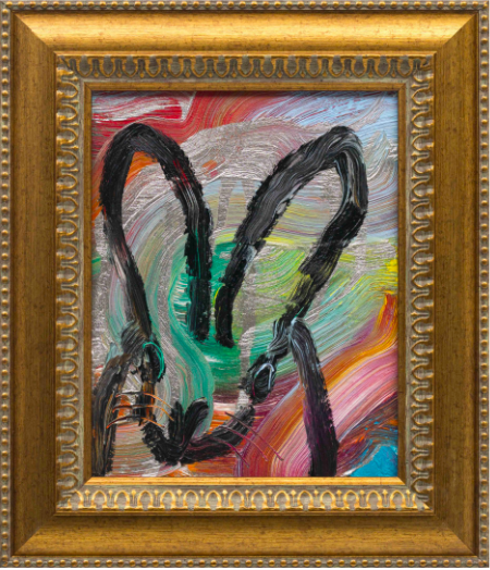 Totem Tan, 2025, oil on wood, 10 x 8 in.
