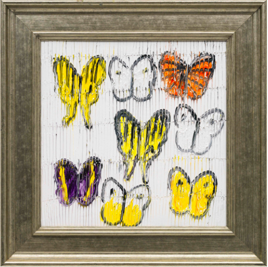 Swallowtail, 2025, oil on wood, 15 x 15 in.