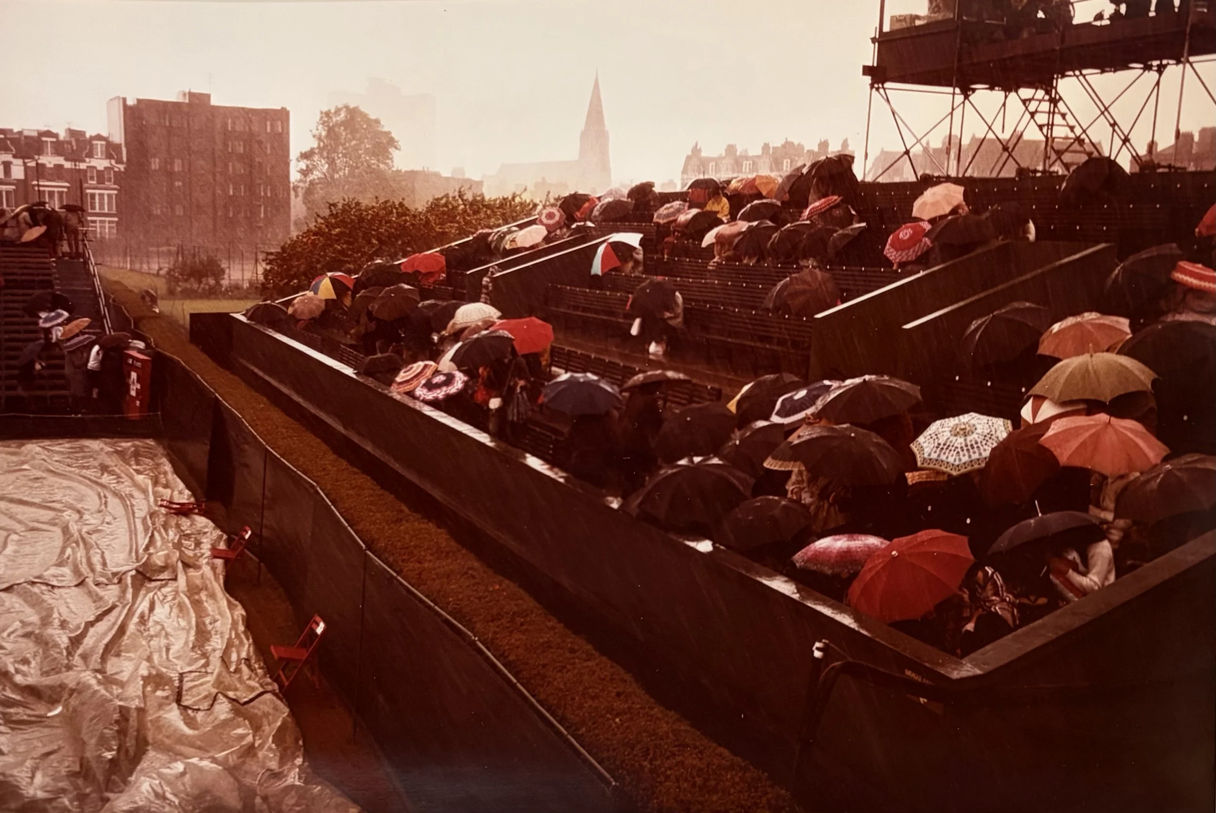 Queen's Club, London, England, 1979, C Print, vintage, 16 x 20 in.
