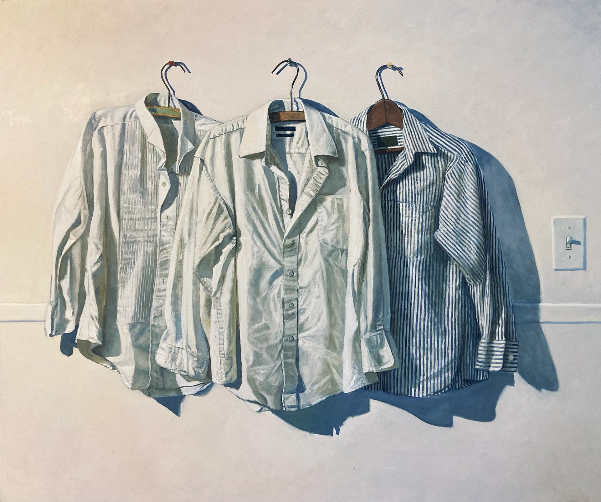 Eric Forstmann
Company, 2022
oil on panel
40 x 48"