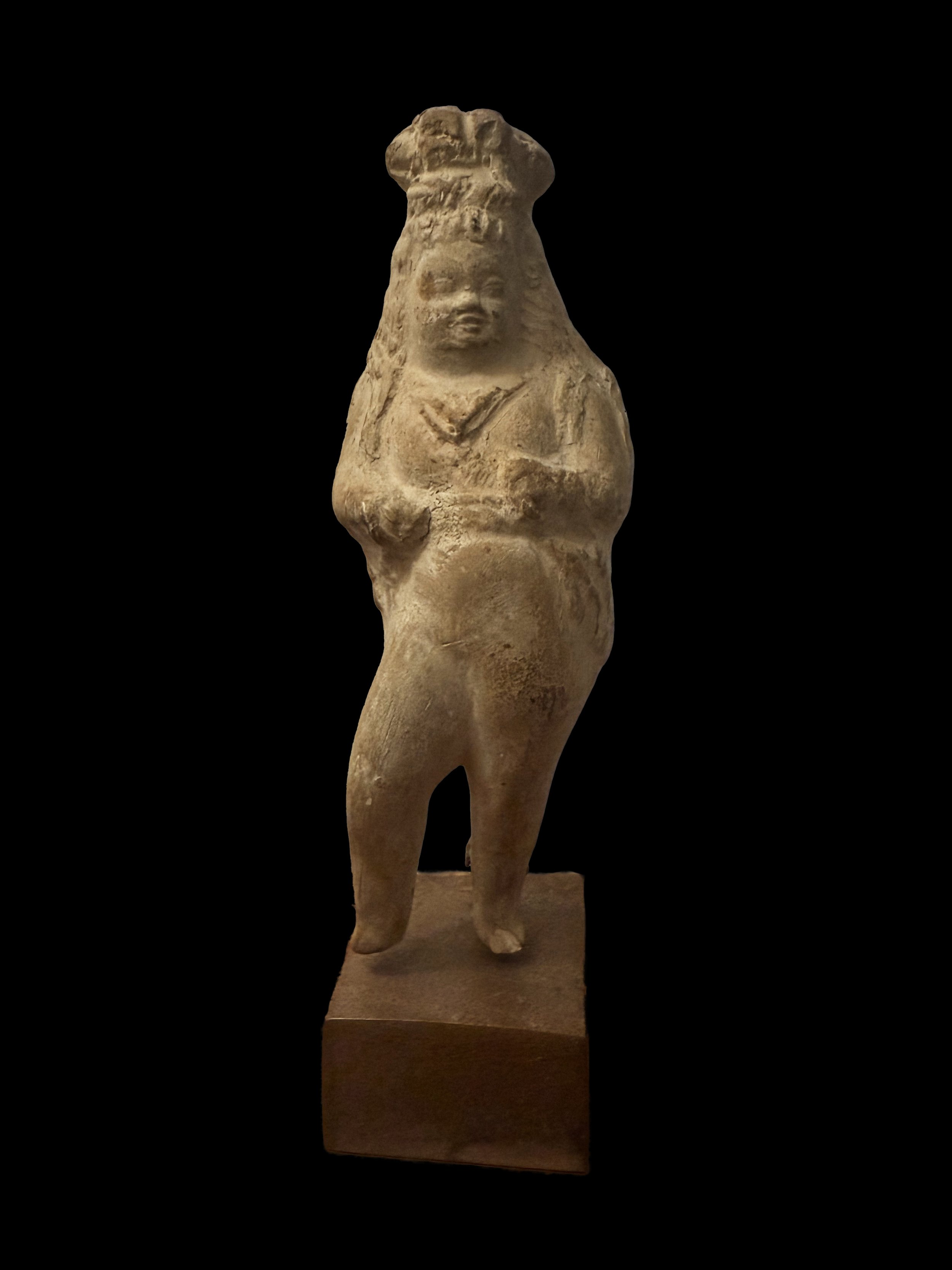 Circus Figure, 1944, plaster, 7 x 3 x 3"