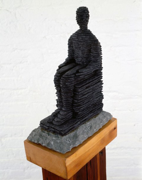 Solomon, A/P, Ed. 7 + 2, 1985-2007, Bronze, Bluestone, 14.5 x 10 x 6 in.