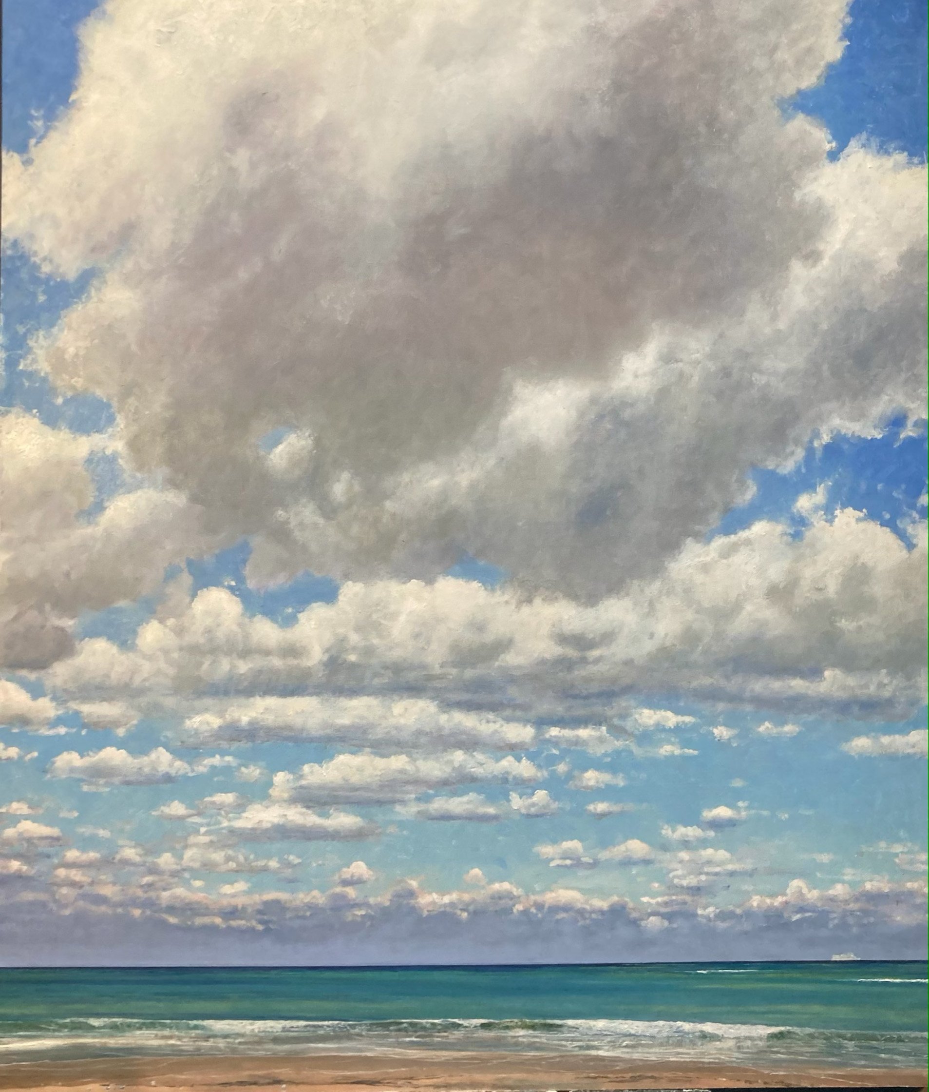 Eric Forstmann
Wave, 2022
Oil on panel
56 x 48"