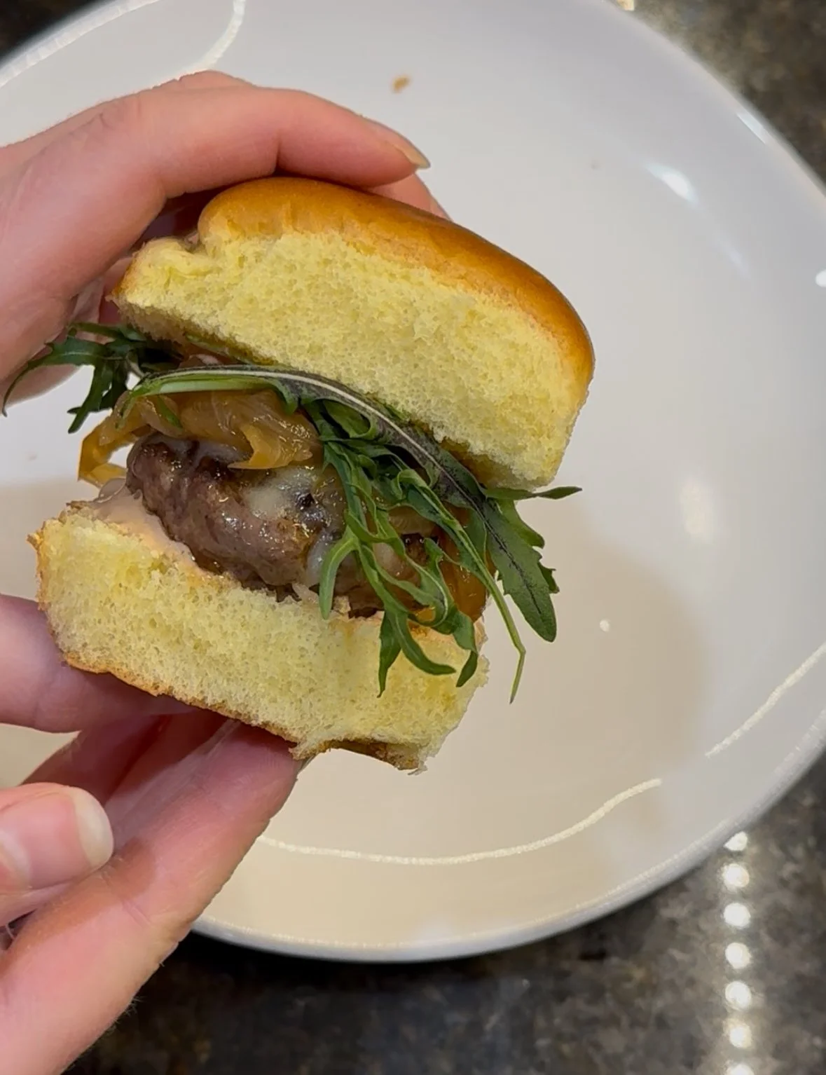 Recipe: Sliders with Caramelized Onions and Chipotle Aioli