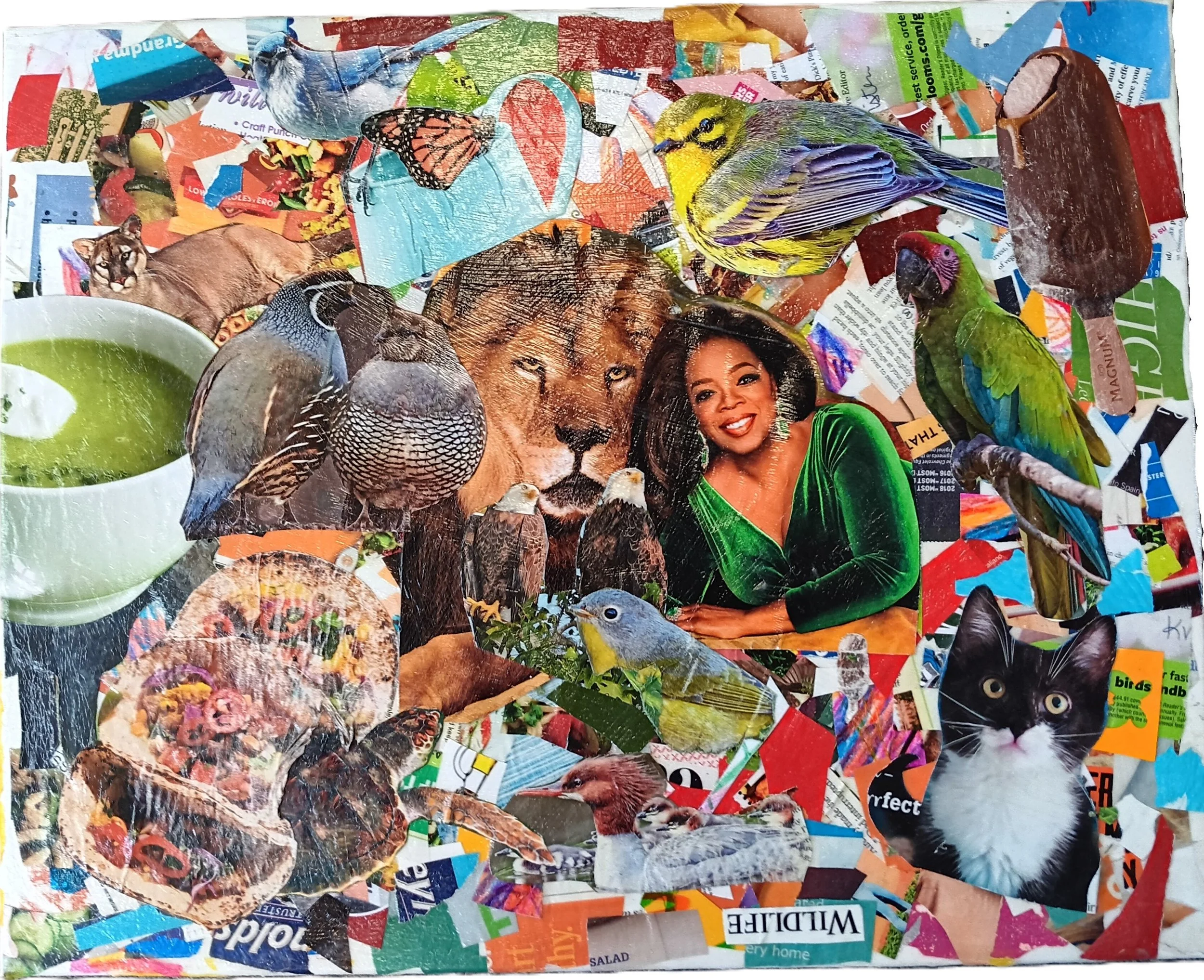 "Food Collage" by Maggie McCarthy