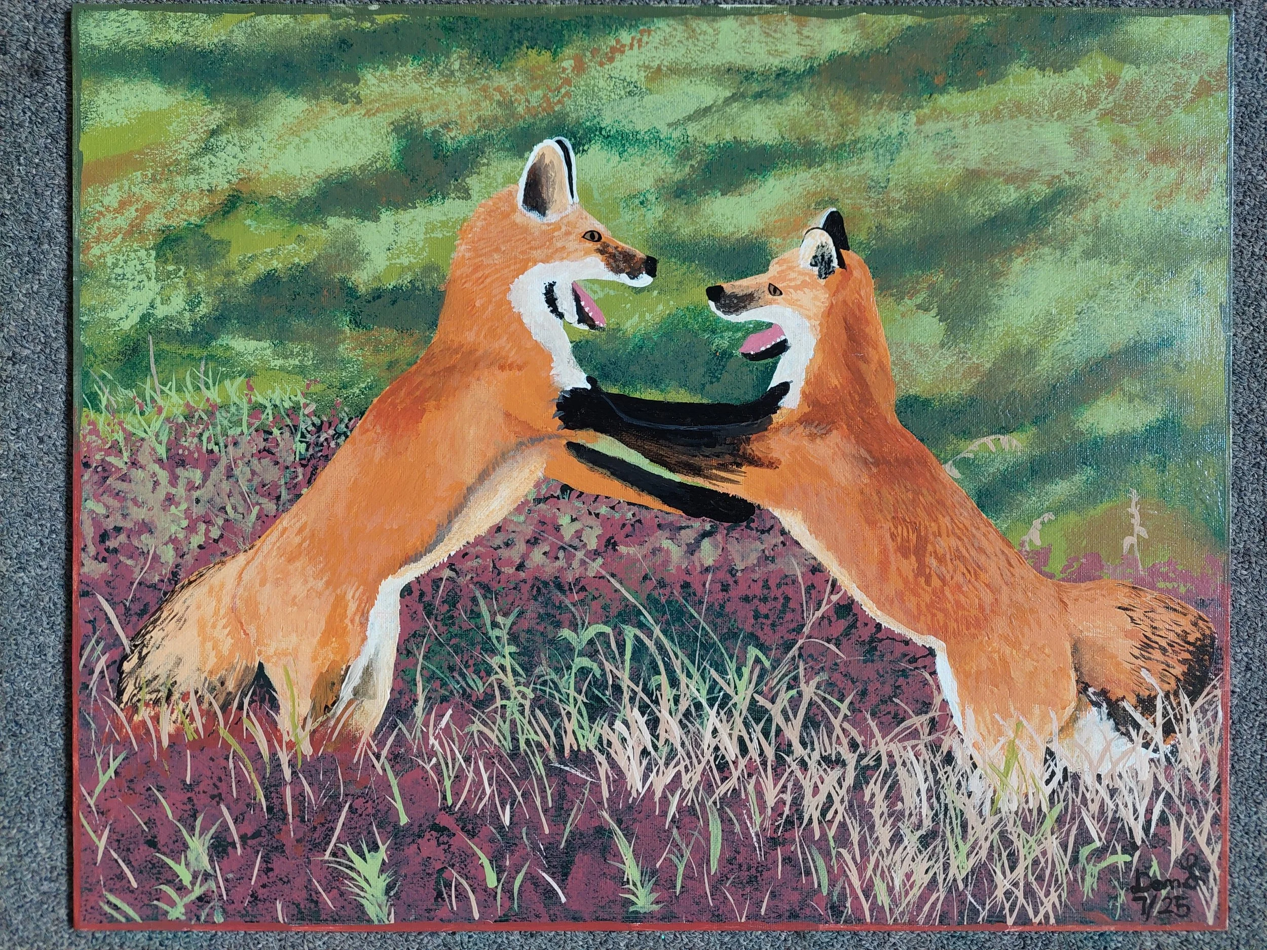 "Foxing Around" by Dan Lindenberg