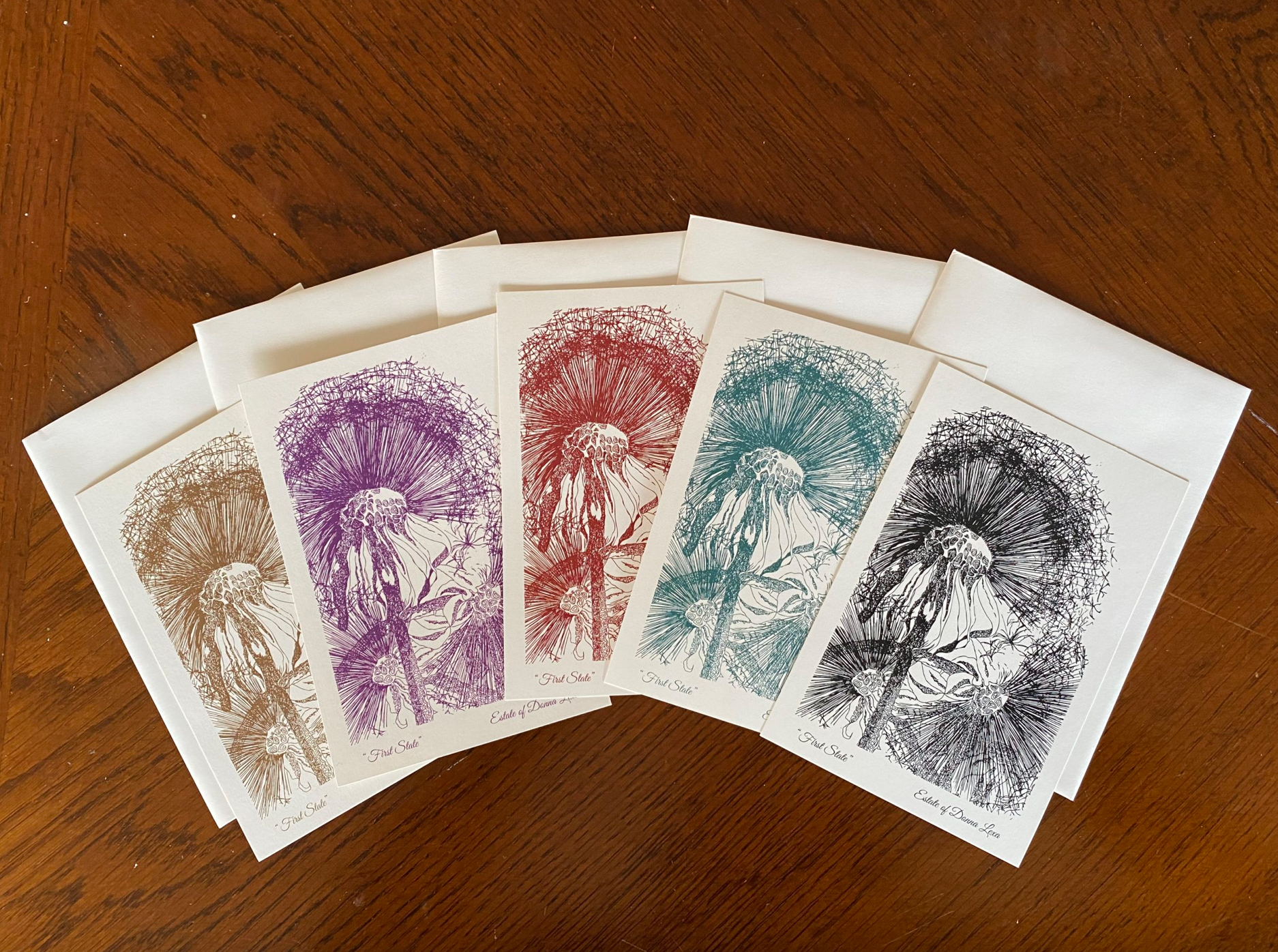 Dandelion card - 5 pack