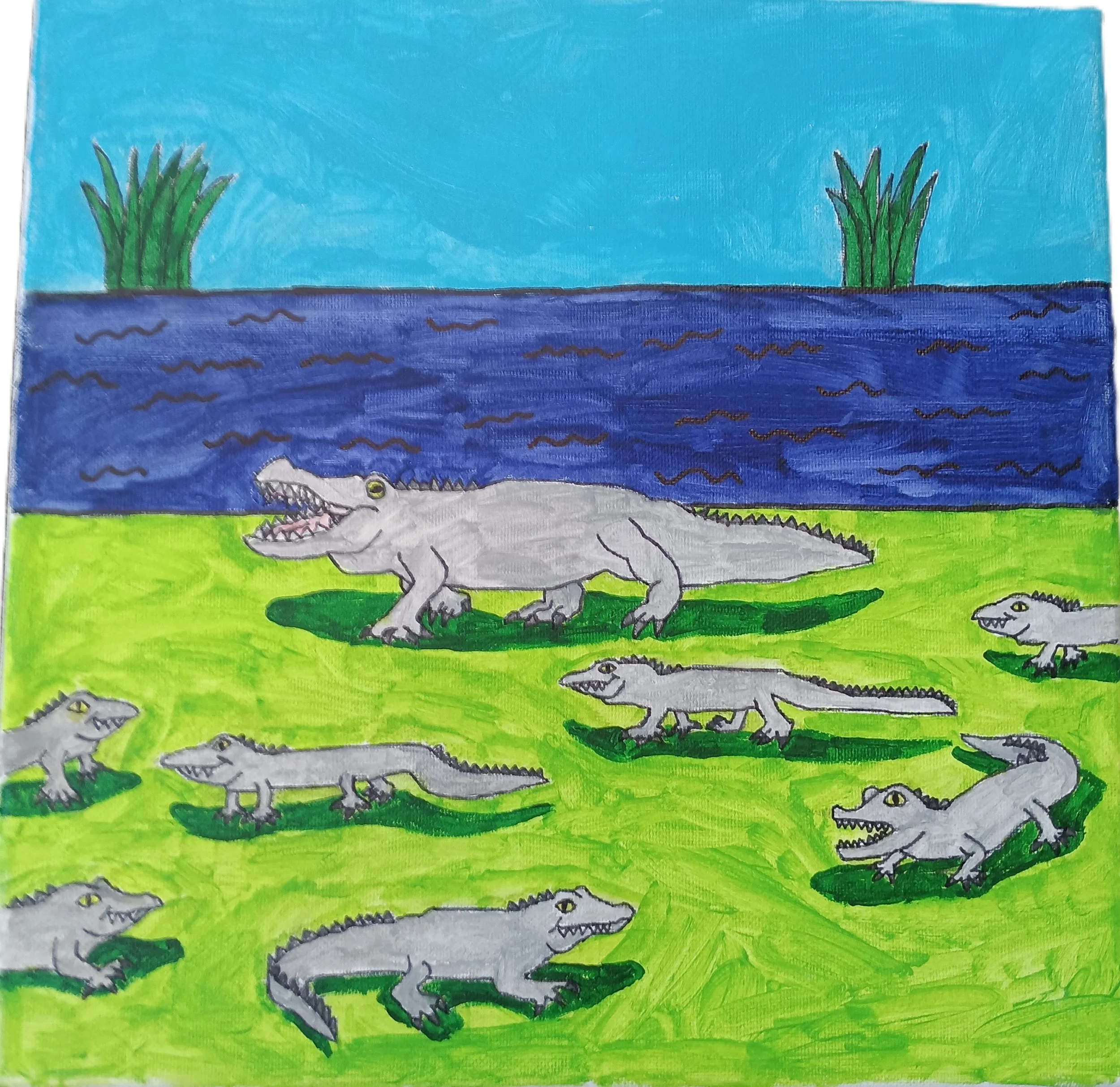 "Crocodiles" by Evan Madsen