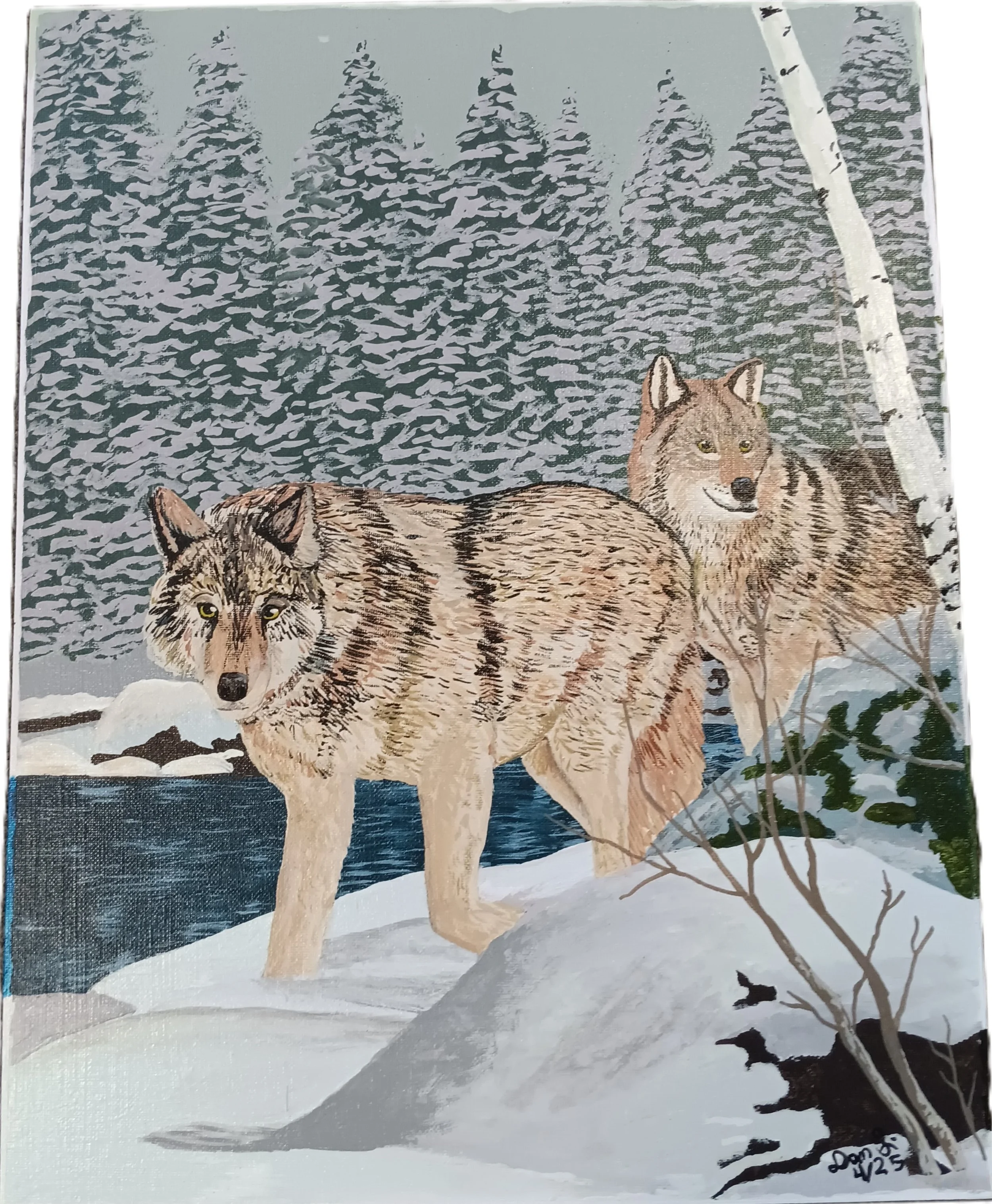 "Wandering Wolves" by Dan Lindenberg