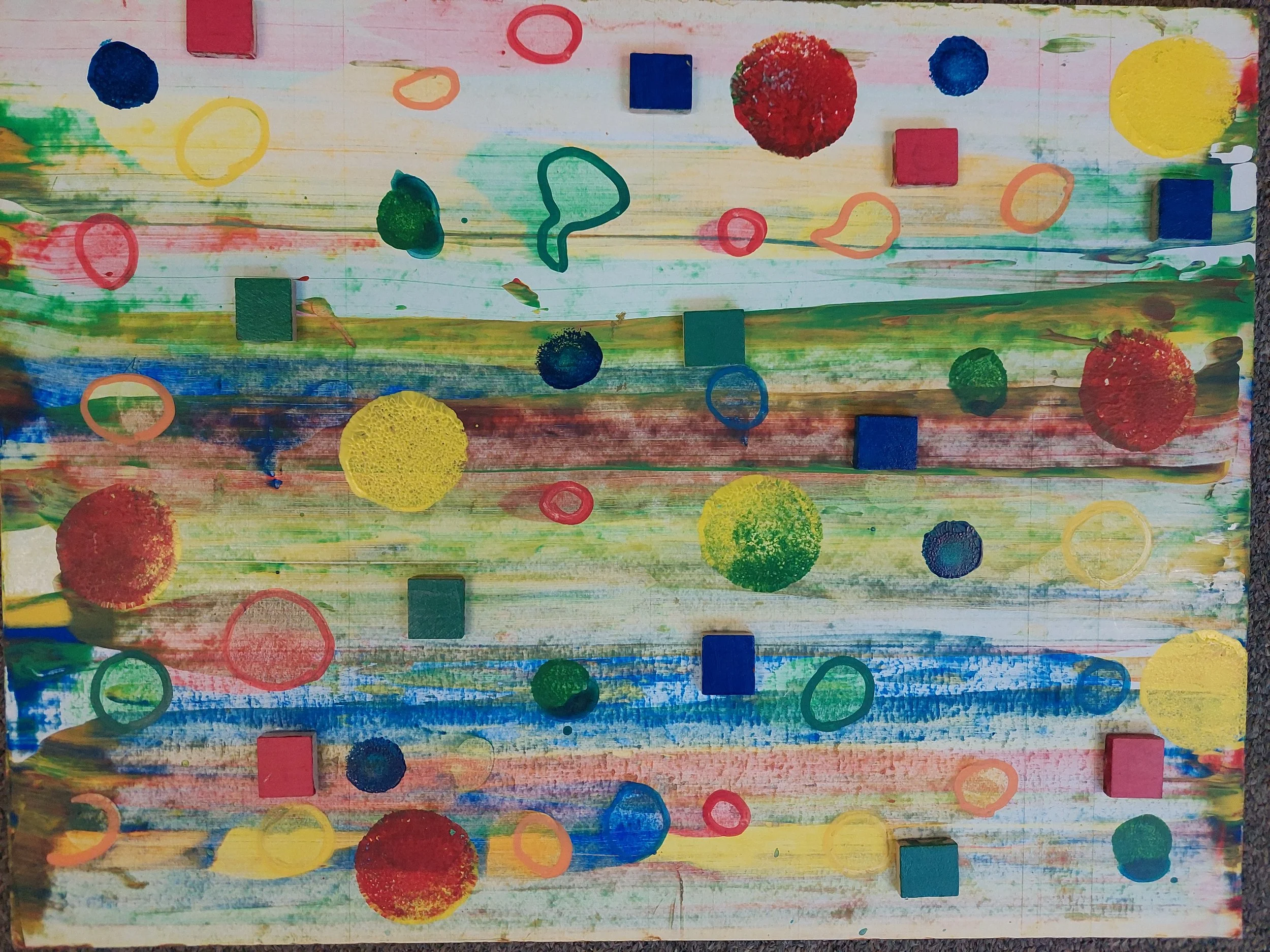 "Circles & Squares" by Jenny Hoffman