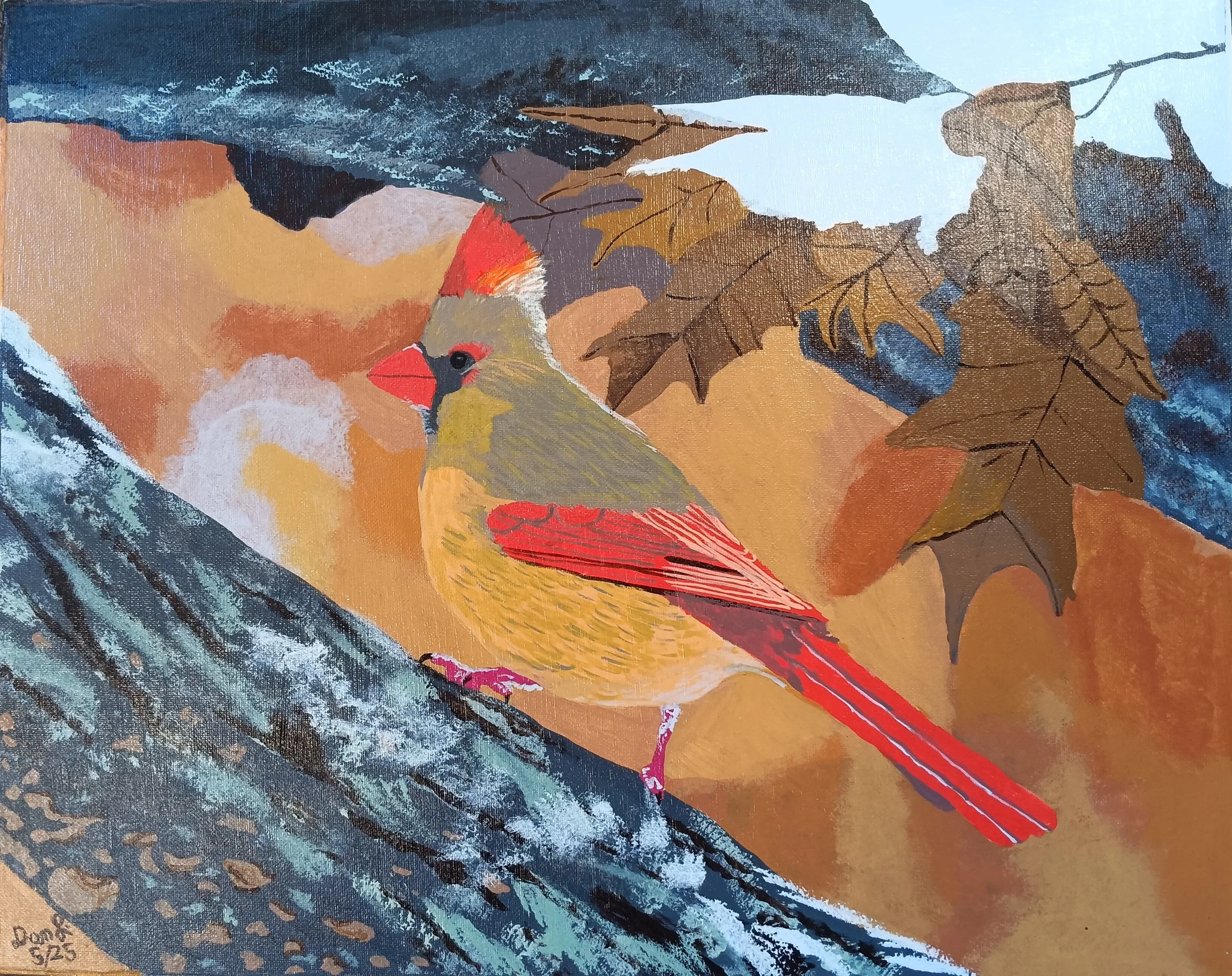 "Concealed Cardinal" by Dan Lindenberg
