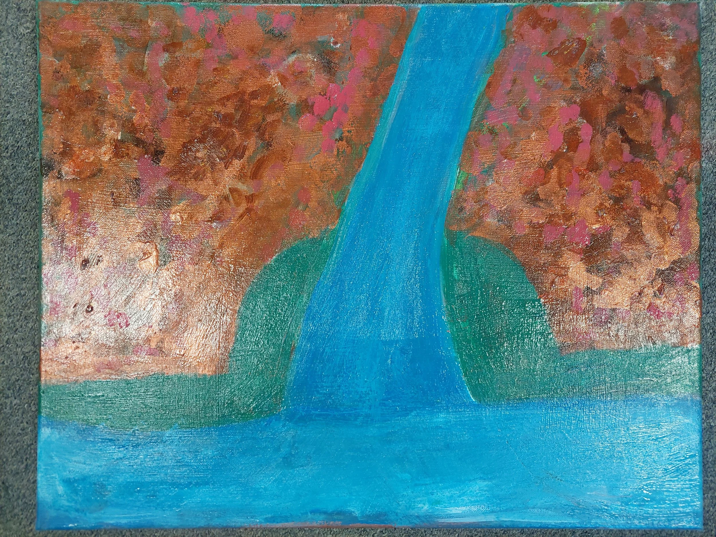 "Spring Waterfall" by Nealy Rothe