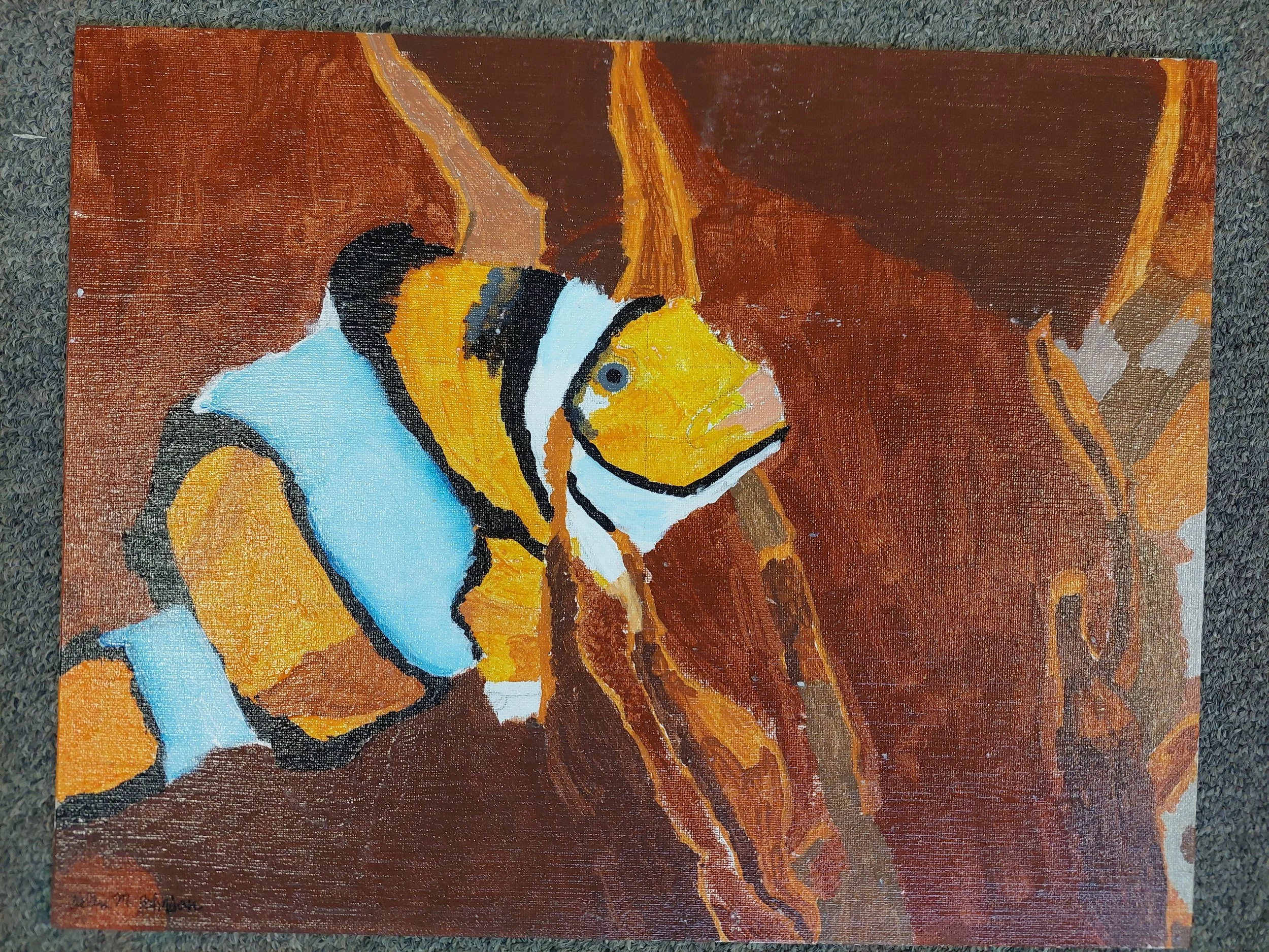 "Clownfish in Coral" by Kelly Johnson