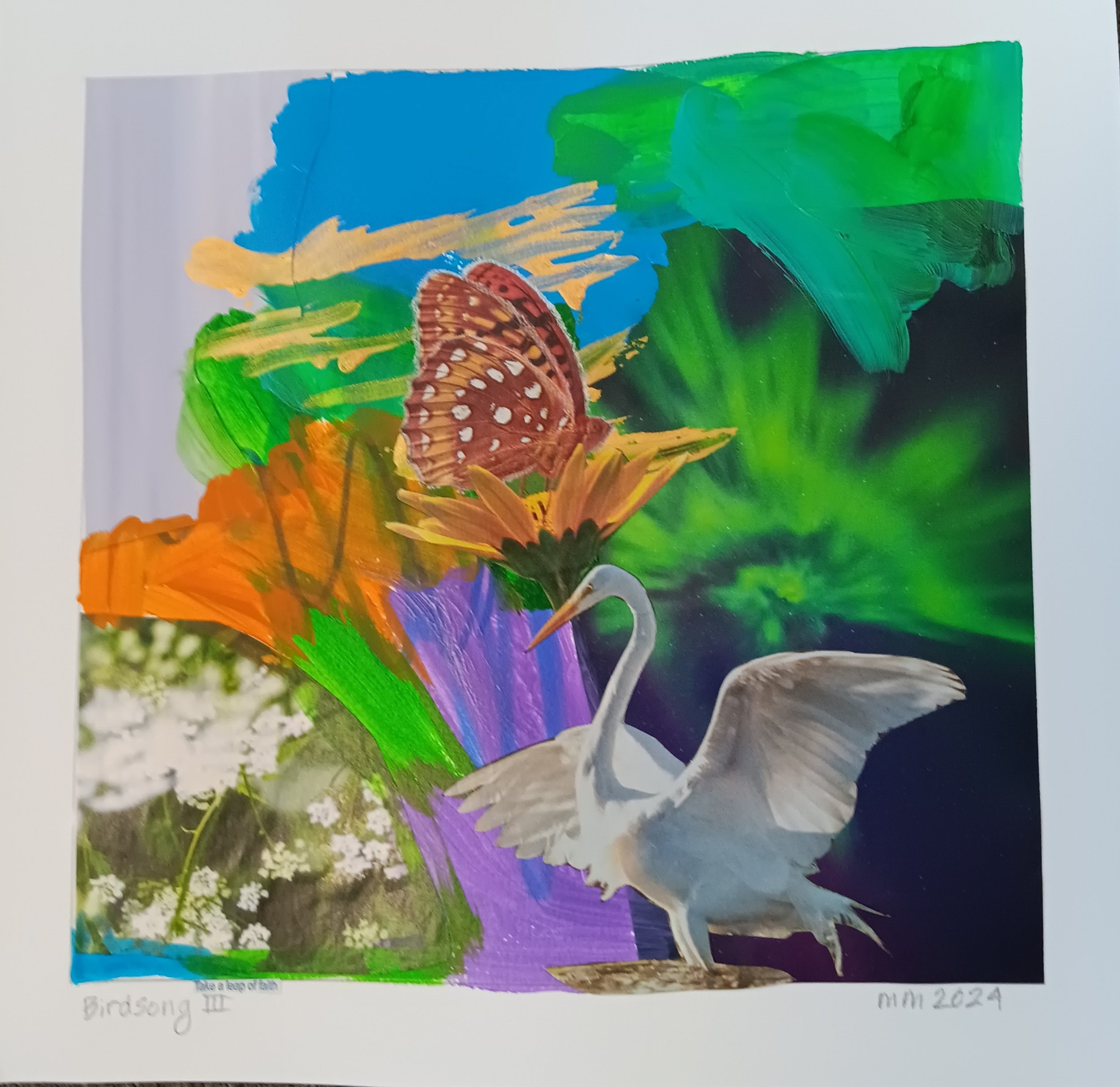 "Bird Song #3" by Marsha Mauger