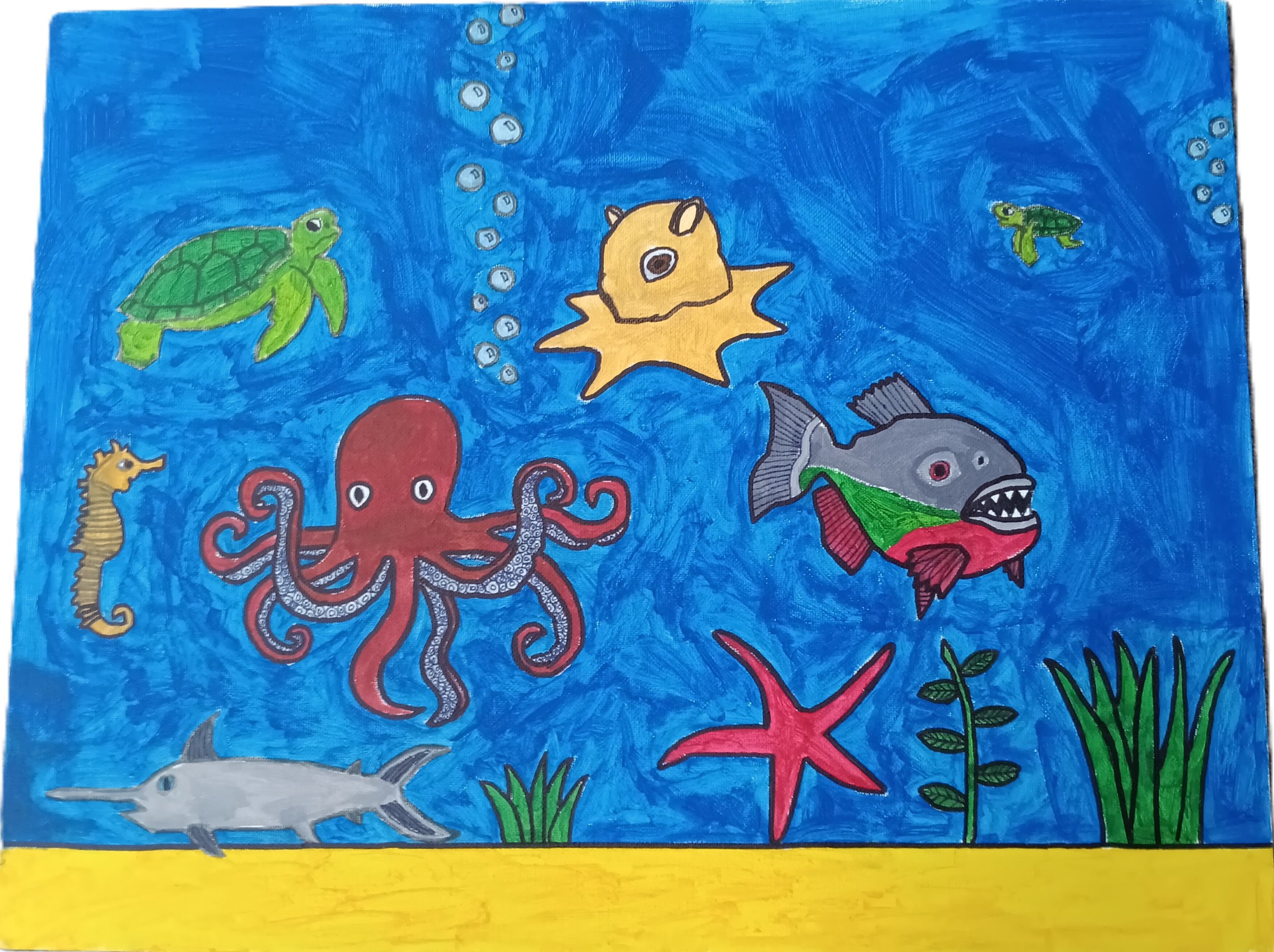 "Sea Creatures" by Evan Madsen