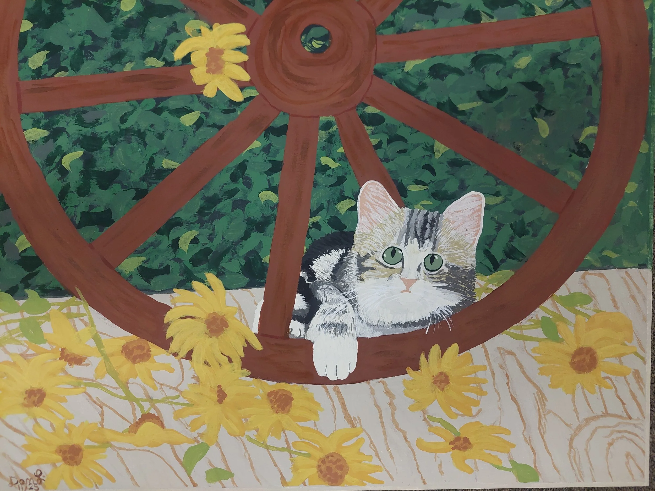 "Kitty Wheel" by Dan Lindenberg