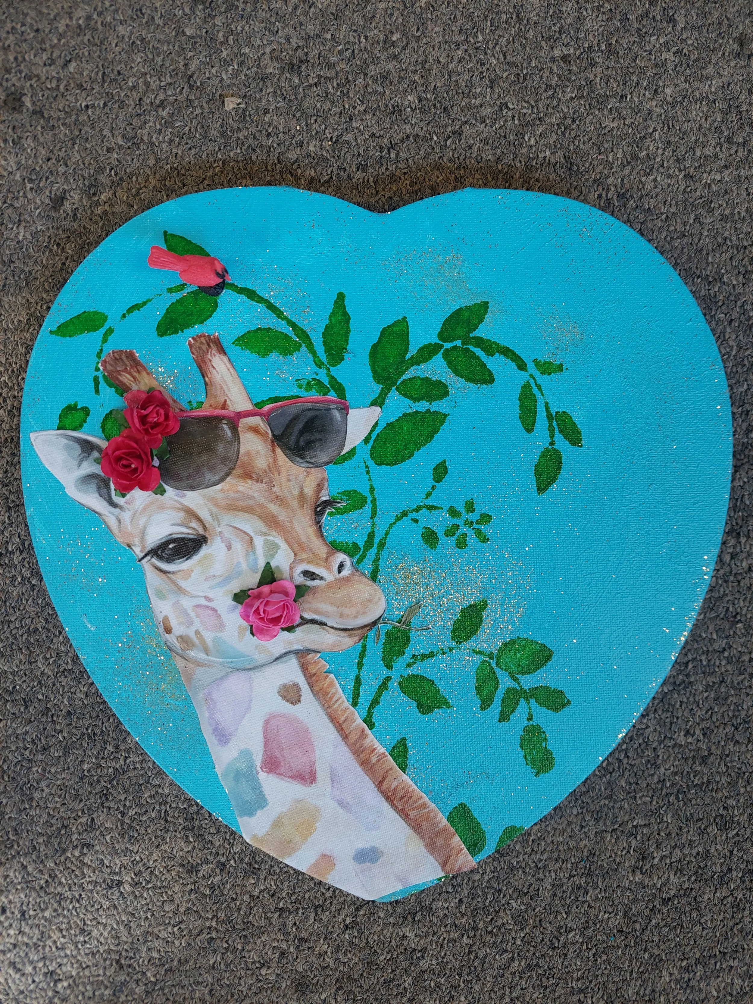 "Giraffe on Vacation" by LaVella Green