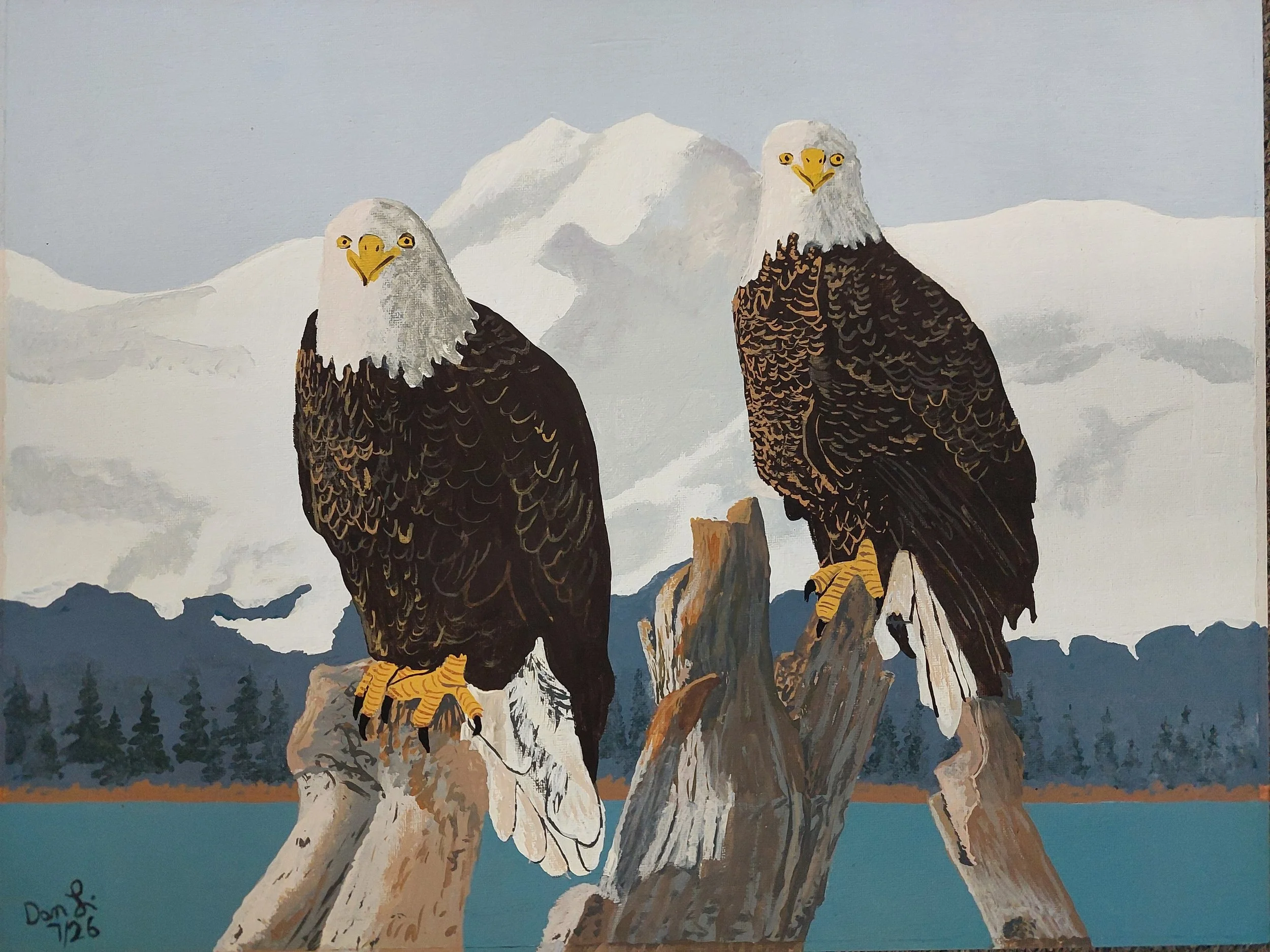 "Under the Eagle Eyes" by Dan Lindenberg