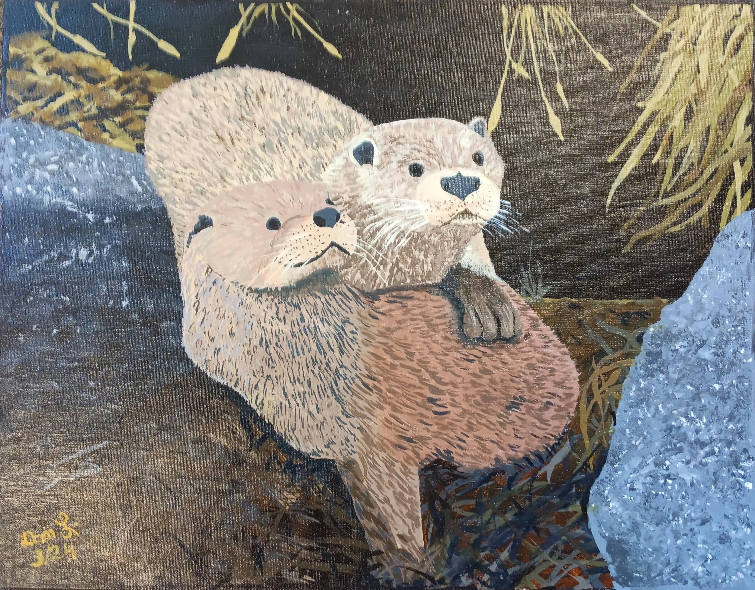 "Outstanding Otters" by Dan Lindenberg