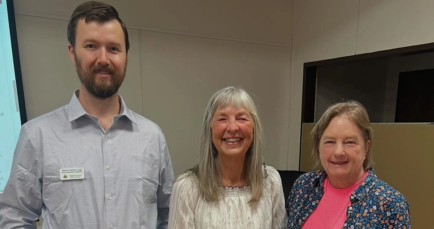 Yesterday I was so honored to speak at the @haywoodlibrary828 along with librarian Mason Vander Lugt @museumofhaywoodcounty genealogist Carol Litchfield. After I read from #ancestrallandscapes, people shared stories about their searching for their ow