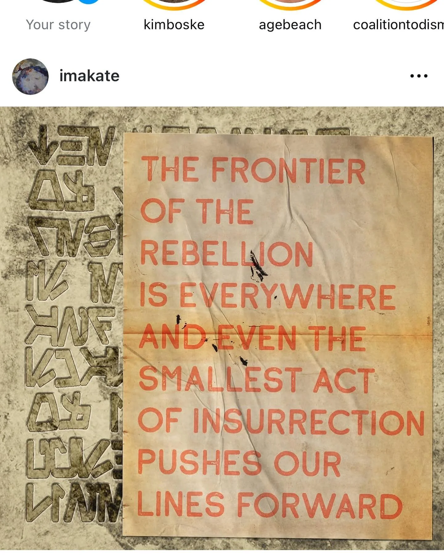 I tried to share this in a story today but Instagram didn&rsquo;t give me the option to share that way. It happened again with another political post&hellip;.wtf instagram?