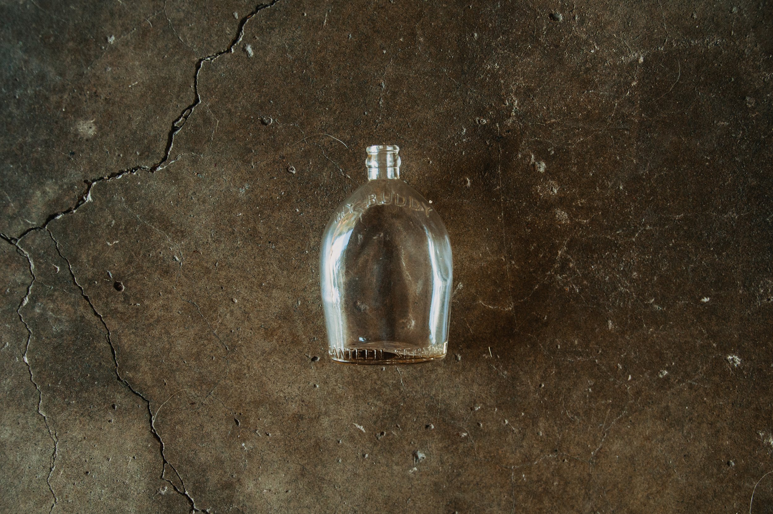 "My Buddy" Glass Bottle