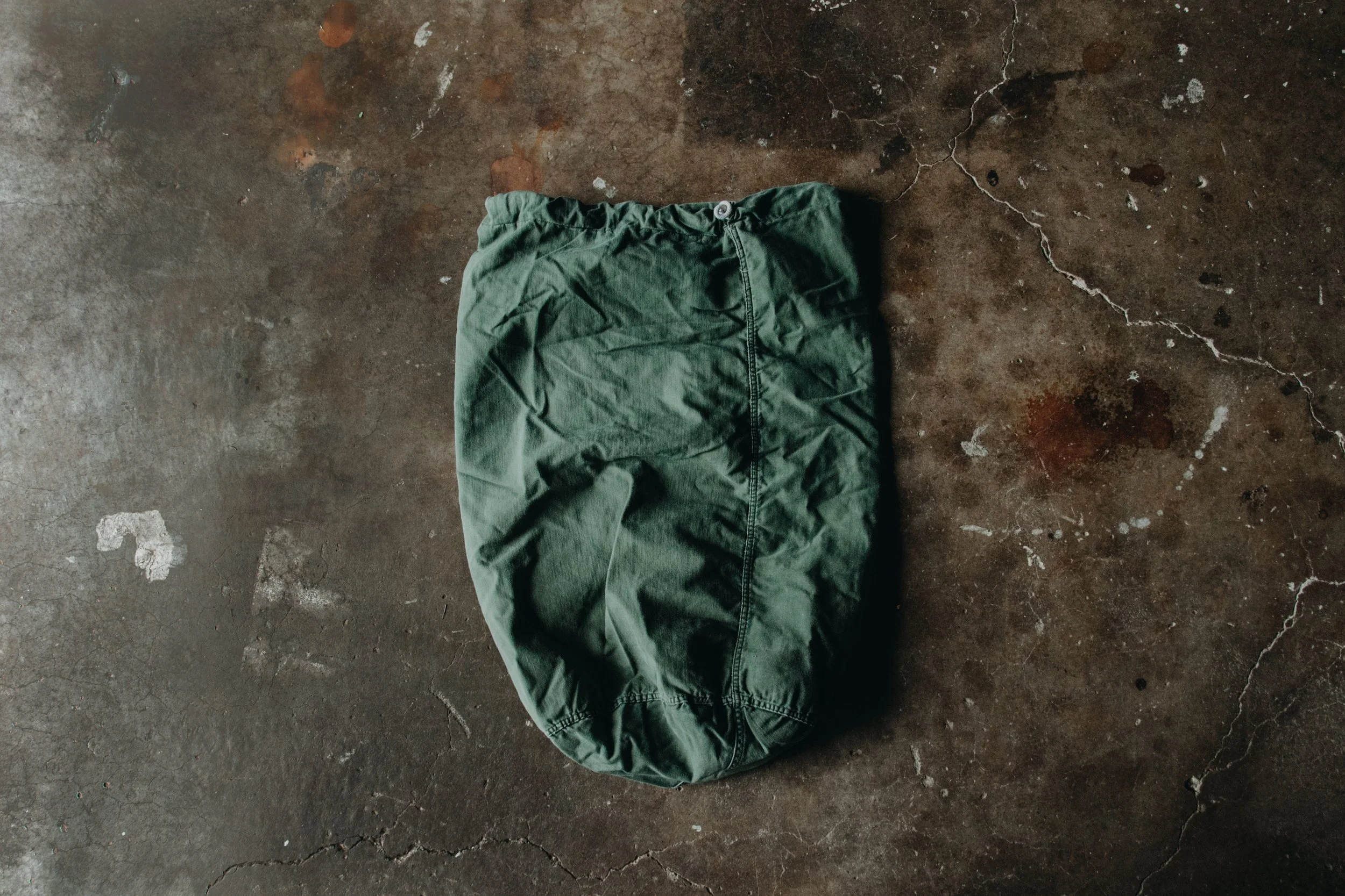 1960's US Army Drawstring Laundry Bag