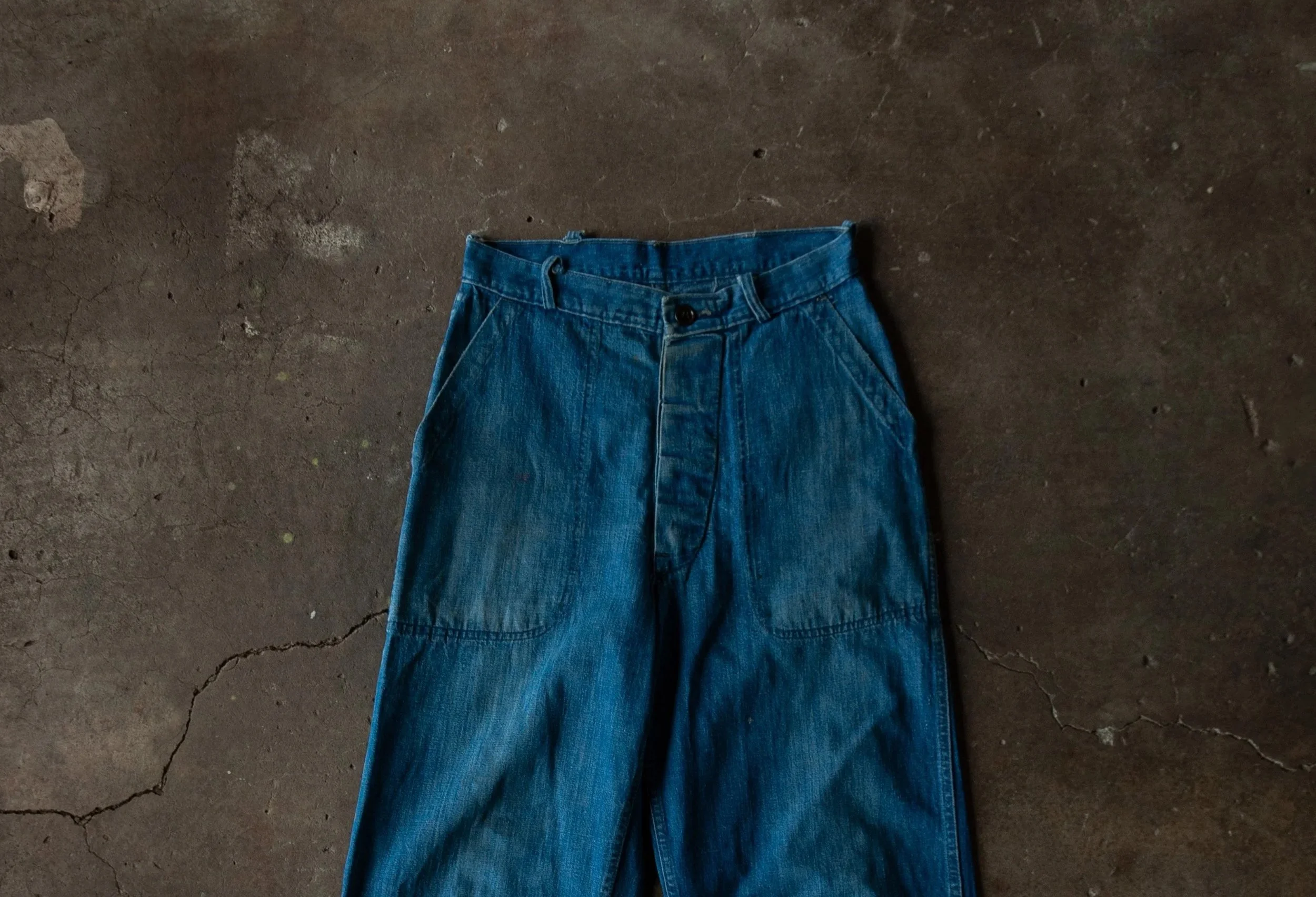 1940's WWII USN Denim Pants
