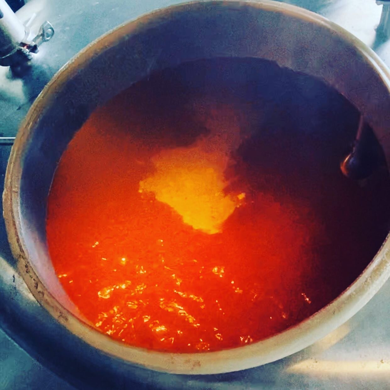 Our Oktoberfest is officially brewing 🙌🏾🙌🏽🙌🏼 give this baby about a month and we&rsquo;ll give you a perfect m&auml;rzen style beer that will hint at sweetness, but the rich, bready, toasty malts will lead to a moderately bitter and dry finish.